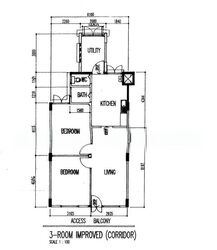 Blk 93 Whampoa View (Toa Payoh), HDB 3 Rooms #598151931